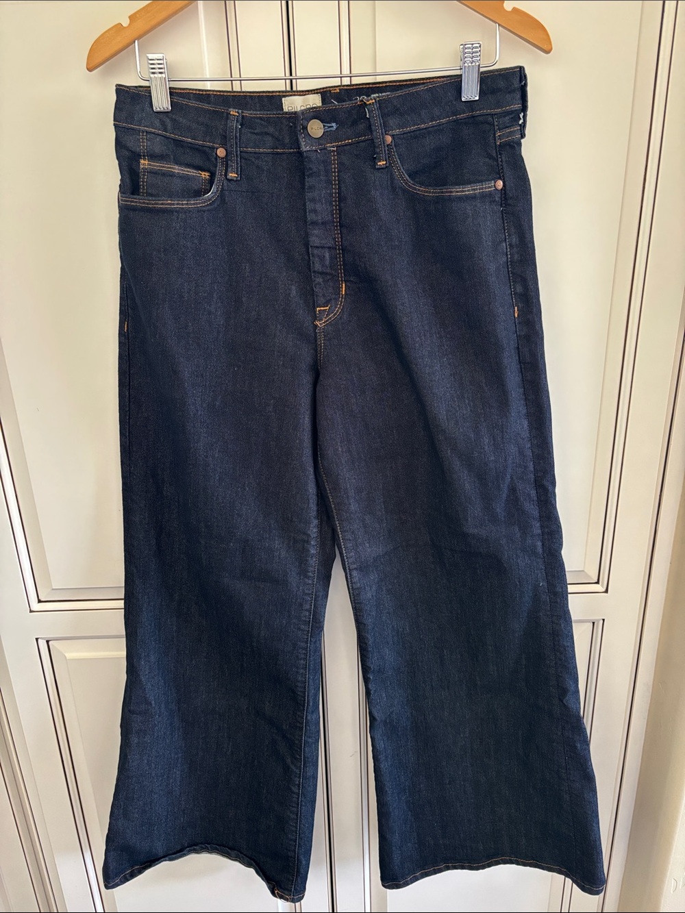 Pilcro Anthropologie OB2305472 Flare Denim Jeans Dark Wash NWOT
